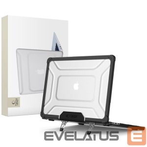Другие товары Tech-Protect  Tech-Protect SmartShell Pro case for MacBook Air 13" 2023-2025 M2 / M3 / M4 - transparent and black 