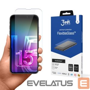 Другие товары 3MK  Hybrid glass 3mk FlexibleGlass v2.0 for Apple iPhone 15 Pro 