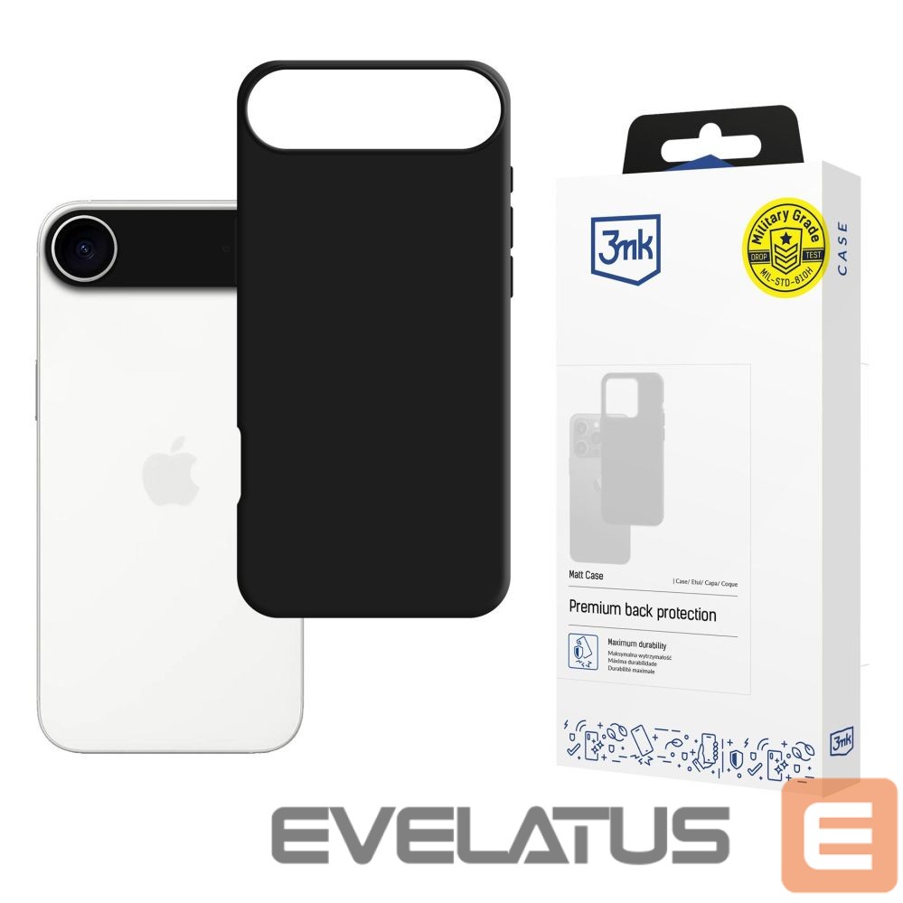 Другие товары 3MK 3mk Matt Case for Apple iPhone 17 Air - Black