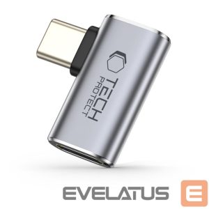 Другие товары Tech-Protect  Tech-Protect Ultraboost AA01 USB-C Angled Adapter - Gray 