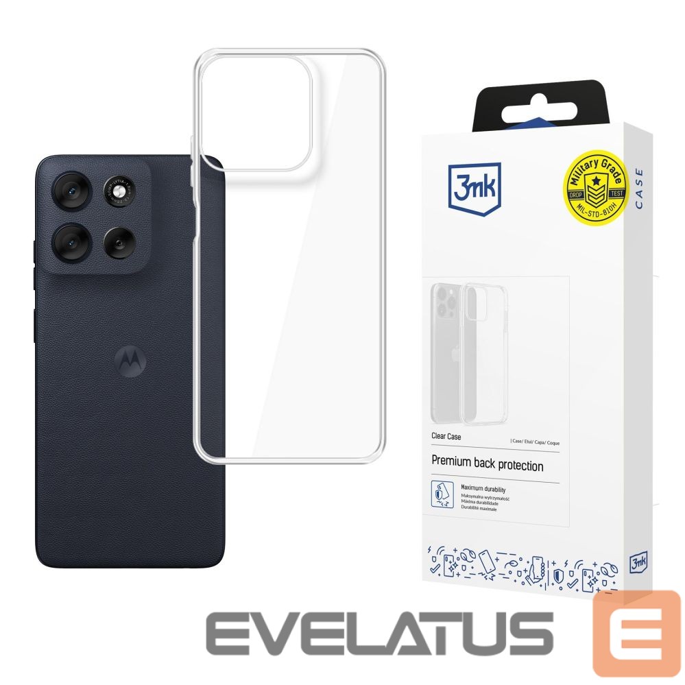 Другие товары 3MK 3mk Armor Case for Motorola Moto G56 - Transparent