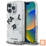 Другие товары Karl Lagerfeld  Karl Lagerfeld IML Sketched Graphic Case for iPhone 16 Pro - Clear 
