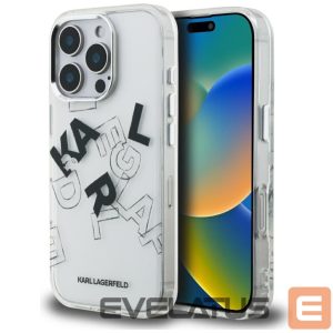 Другие товары Karl Lagerfeld  Karl Lagerfeld IML Sketched Graphic Case for iPhone 16 Pro - Clear 