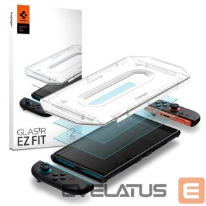 Другие товары Spigen  Spigen Glas.Tr ”EZ FIT” Tempered Glass 2-pack for Nintendo Switch 2 - Transparent 