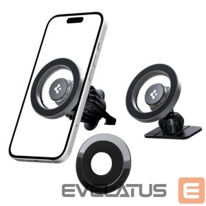 Другие товары Spigen  Spigen MFT13 MagSafe Car Holder for Cockpit or Air Vent - Silver 