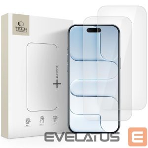 Другие товары Tech-Protect  Tech-Protect Glass Fit+ 2-pack tempered glass for iPhone 17 Air - transparent 
