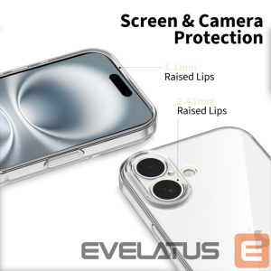 Другие товары Tech-Protect  Tech-Protect FlexAir Case for iPhone 17 - Transparent 