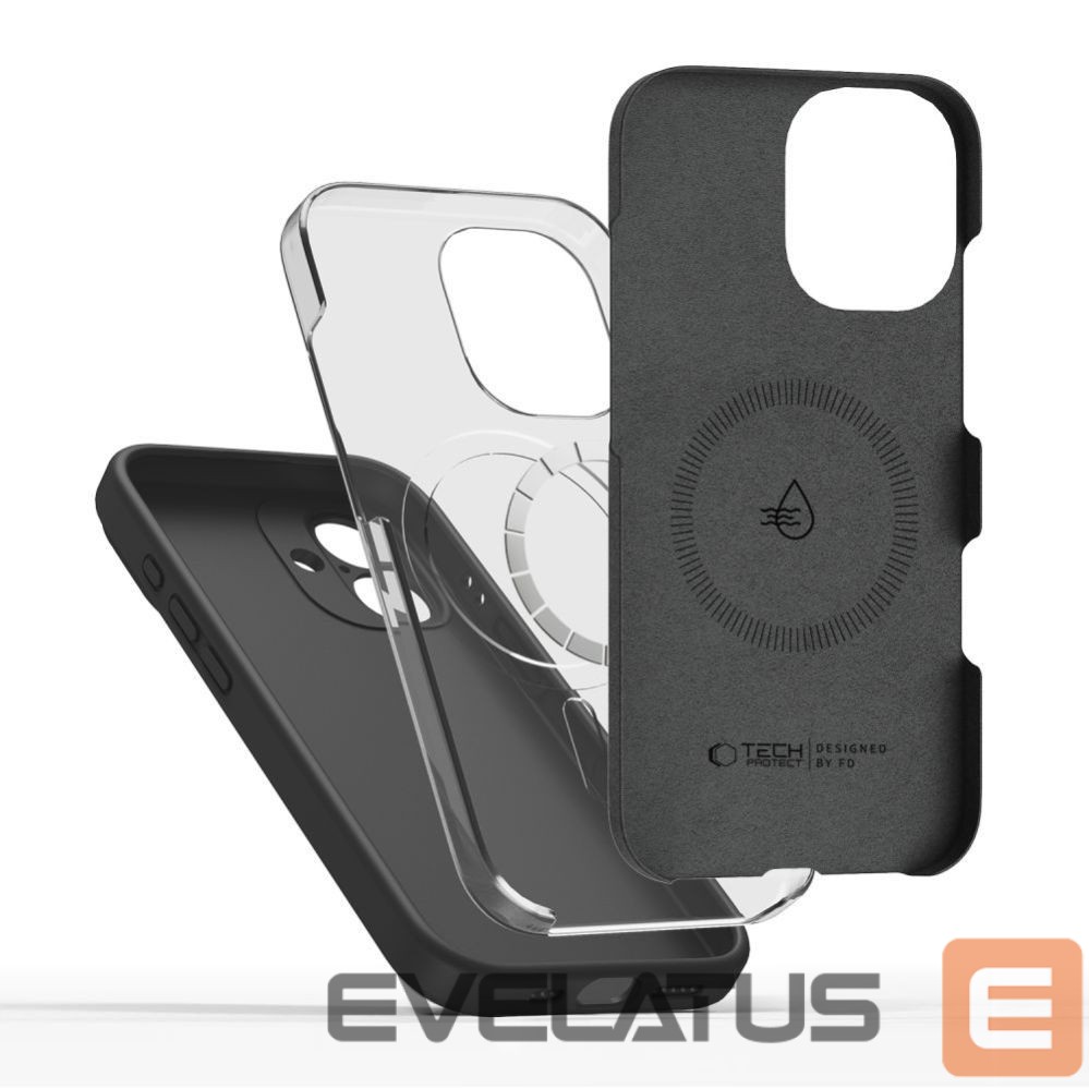 Другие товары Tech-Protect Tech-Protect Silicone MagSafe Case for iPhone 17 - Black