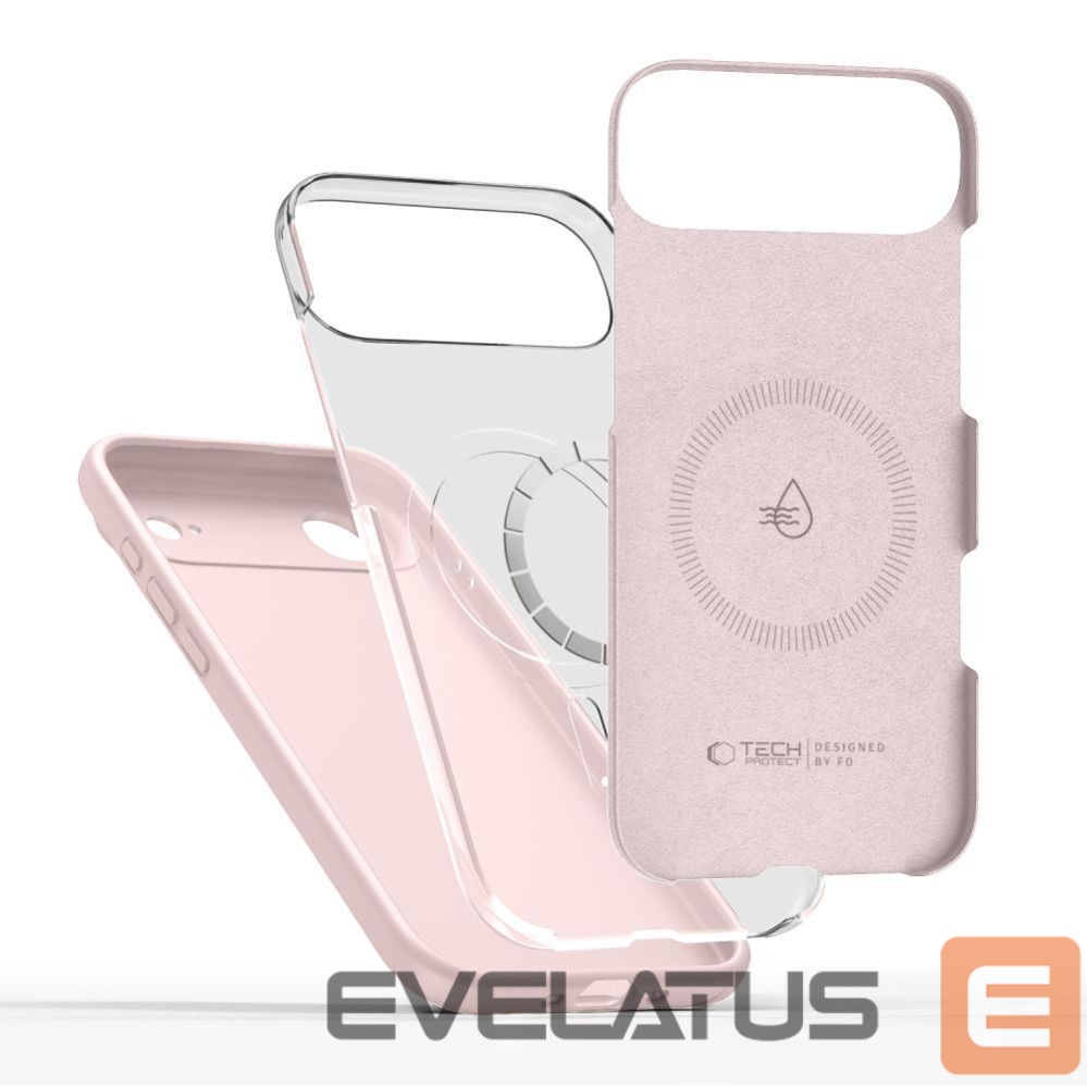 Другие товары Tech-Protect Tech-Protect Silicone MagSafe Case for iPhone 17 Air - Pink