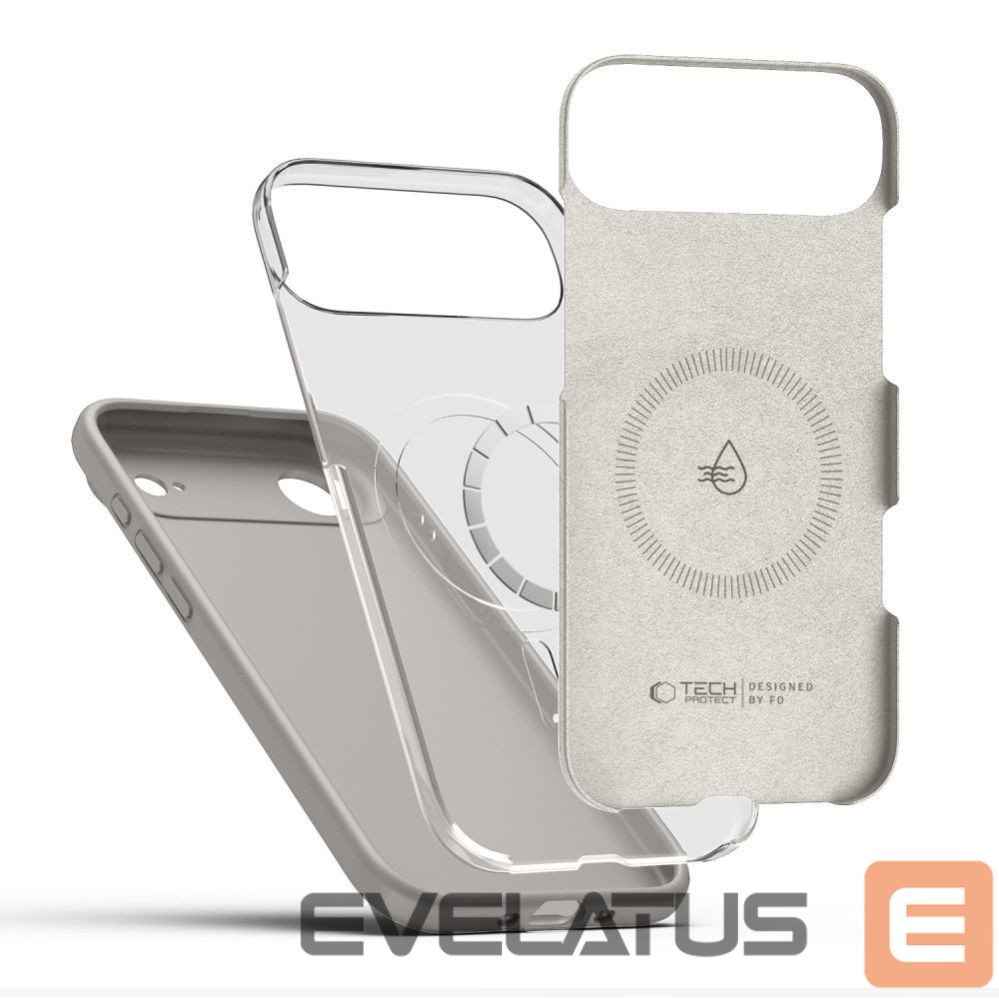 Другие товары Tech-Protect Tech-Protect Silicone MagSafe Case for iPhone 17 Air - Gray