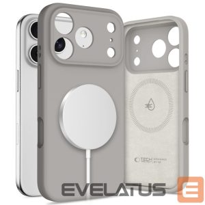 Другие товары Tech-Protect  Tech-Protect Silicone MagSafe Case for iPhone 17 Pro - Gray 