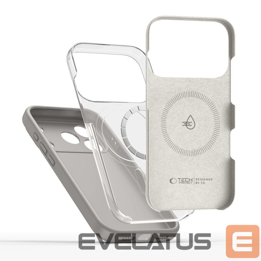 Другие товары Tech-Protect Tech-Protect Silicone MagSafe Case for iPhone 17 Pro - Gray