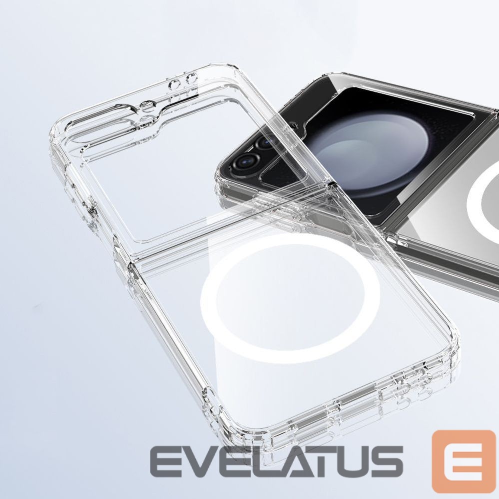 Другие товары Tech-Protect Tech-Protect FlexAir Hybrid MagSafe Case for Samsung Galaxy Z Flip 6 / 7 FE - Transparent