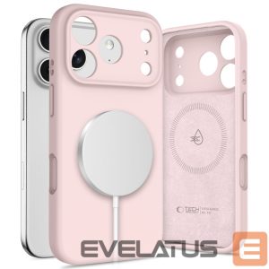 Другие товары Tech-Protect  Tech-Protect Silicone MagSafe Case for iPhone 17 Pro - Pink 