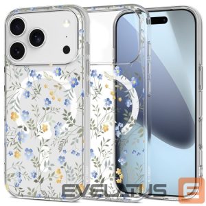 Другие товары Tech-Protect  Tech-Protect FlexAir MagSafe Case for iPhone 17 Pro Max - Daisies with Leaves 