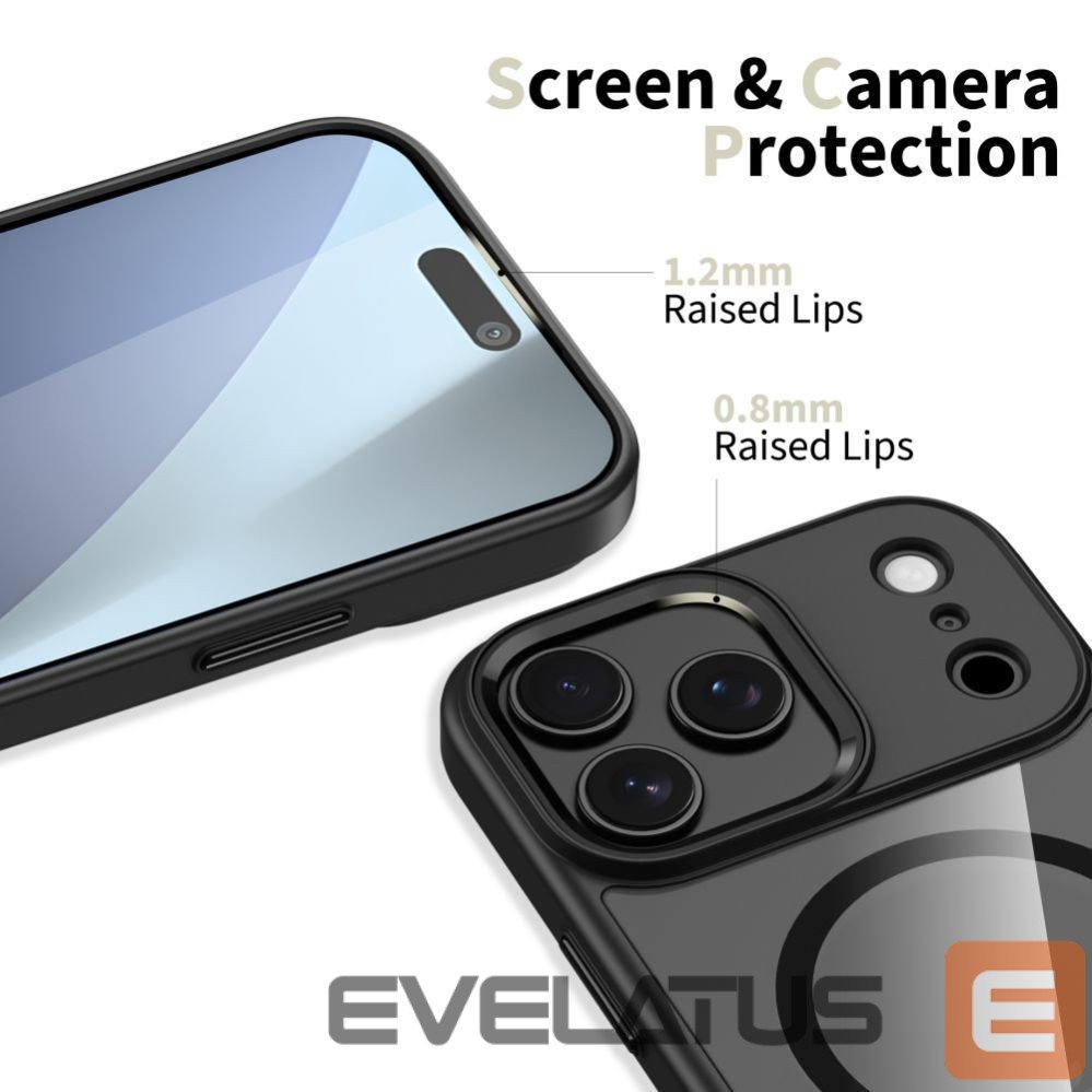 Другие товары Tech-Protect Tech-Protect MagMat MagSafe Case for iPhone 17 Pro - Clear Black