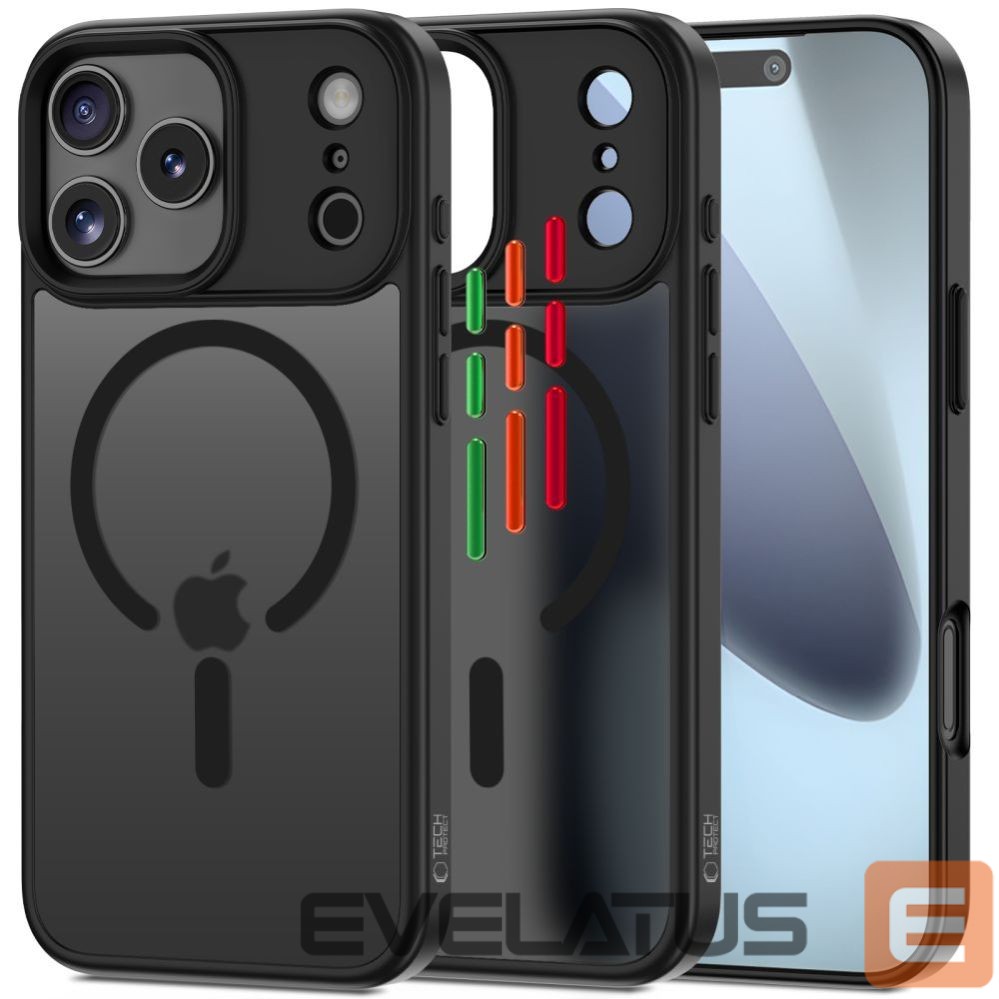 Другие товары Tech-Protect Tech-Protect MagMat XT 4-set MagSafe Case for iPhone 17 Pro Max - Matte Black