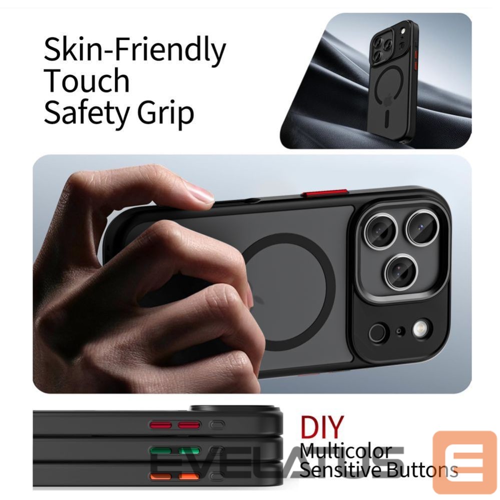 Другие товары Tech-Protect Tech-Protect MagMat XT 4-set MagSafe Case for iPhone 17 Pro Max - Matte Black