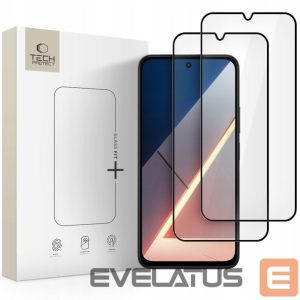 Другие товары Tech-Protect  Tech-Protect Glass Fit+ 2-pack tempered glass for Xiaomi Poco M7 - black 