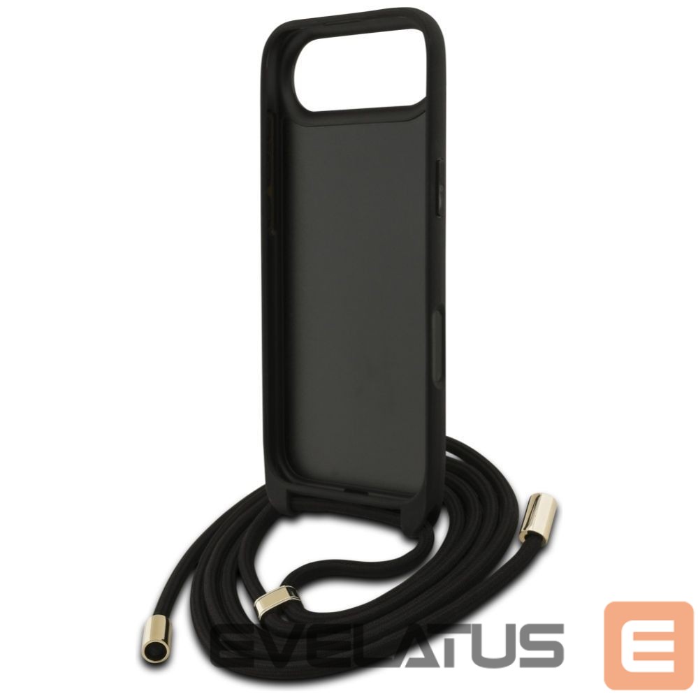 Другие товары Guess Guess 4G Big Logo Cord Stap Crossbody Case for iPhone Air - Black