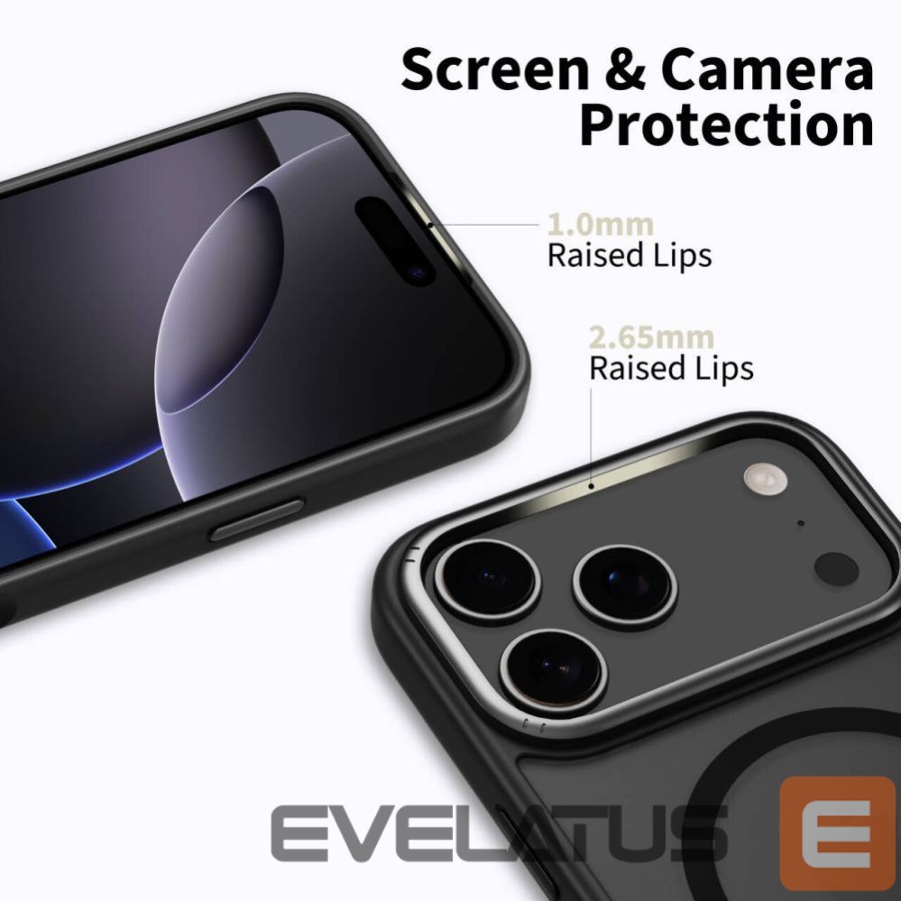Другие товары Tech-Protect Tech-Protect MagEdge MagSafe Case for iPhone 17 Pro - Matte Black