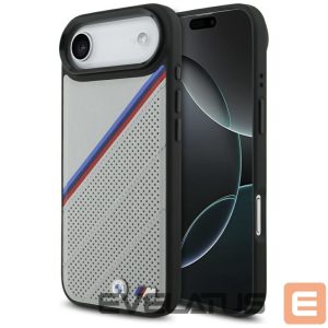 Другие товары BMW  BMW M Tricolor Metal Logo MagSafe Case for iPhone 17 Air - Gray 