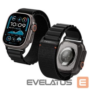 Другие товары Spigen  Strap Spigen WBF1 Strap for Apple Watch 44 / 45 / 46 / 49 mm - Black 