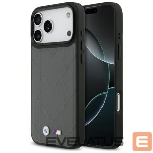 Другие товары BMW  BMW M Quilted Logo MagSafe case for iPhone 17 Pro Max - graphite 