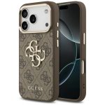 Другие товары Guess  Guess 4G Big 4G Classic Logo Case for iPhone 17 Pro - Brown and Gold 