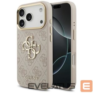 Другие товары Guess  Guess 4G Big 4G Classic Logo Case for iPhone 17 Pro - Rose Gold 