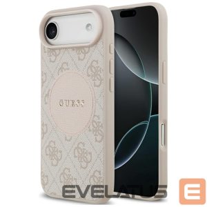Другие товары Guess  Guess 4G Circle Classic Logo MagSafe case for iPhone Air - pink 