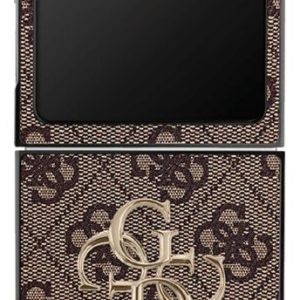 Другие товары Guess  Guess Big 4G Logo Classic Logo Case for Samsung Galaxy Z Flip 7 - Brown 