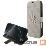 Другие товары Guess  Guess Book 4G Metal Logo Case for iPhone 17 Pro - Pink 