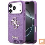 Другие товары Guess  Guess Fixed Glitter Big 4G case for iPhone 17 Pro - purple 