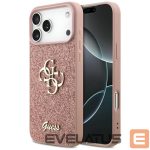 Другие товары Guess  Guess Fixed Glitter Big 4G Case for iPhone 17 Pro Max - Pink 