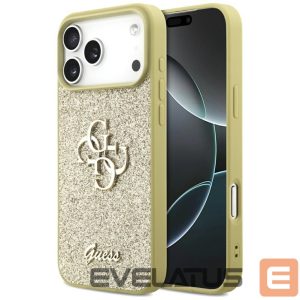 Другие товары Guess  Guess Fixed Glitter Big 4G case for iPhone 17 Pro Max - gold 