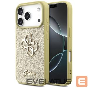 Другие товары Guess  Guess Fixed Glitter Big 4G case for iPhone 17 Pro - gold 