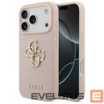 Другие товары Guess  Guess Grained Big 4G & Classic Logo iPhone 17 Pro Case - Pink 