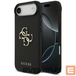 Другие товары Guess  Guess Grained Big 4G & Classic Logo case for iPhone Air - black 