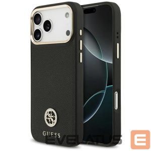 Другие товары Guess  Guess Grained Strass Logo MagSafe case for iPhone 17 Pro Max - black 