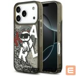 Другие товары Karl Lagerfeld  Karl Lagerfeld Liquid Glitter Choupette Logo MagSafe Case for iPhone 17 Pro - Black 