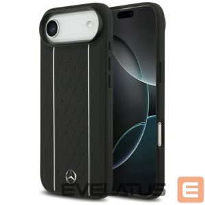 Другие товары Mercedes-Benz  Mercedes Leather Star Pattern Stripes MagSafe case for iPhone Air - black 