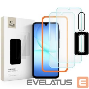Другие товары Tech-Protect  Tech-Protect Supreme Easy 3-pack Tempered Glass for Samsung Galaxy A17 4G / 5G 