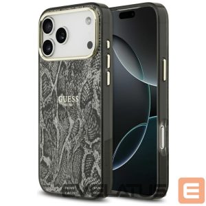 Другие товары Guess  Guess Python Pattern MagSafe Case for iPhone 17 Pro Max - Black 