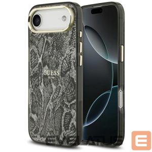 Другие товары Guess  Guess Python Pattern MagSafe Case for iPhone Air - Black 