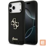 Другие товары Guess  Guess Silicone Big 4G Script Case for iPhone 17 Pro Max - Black 