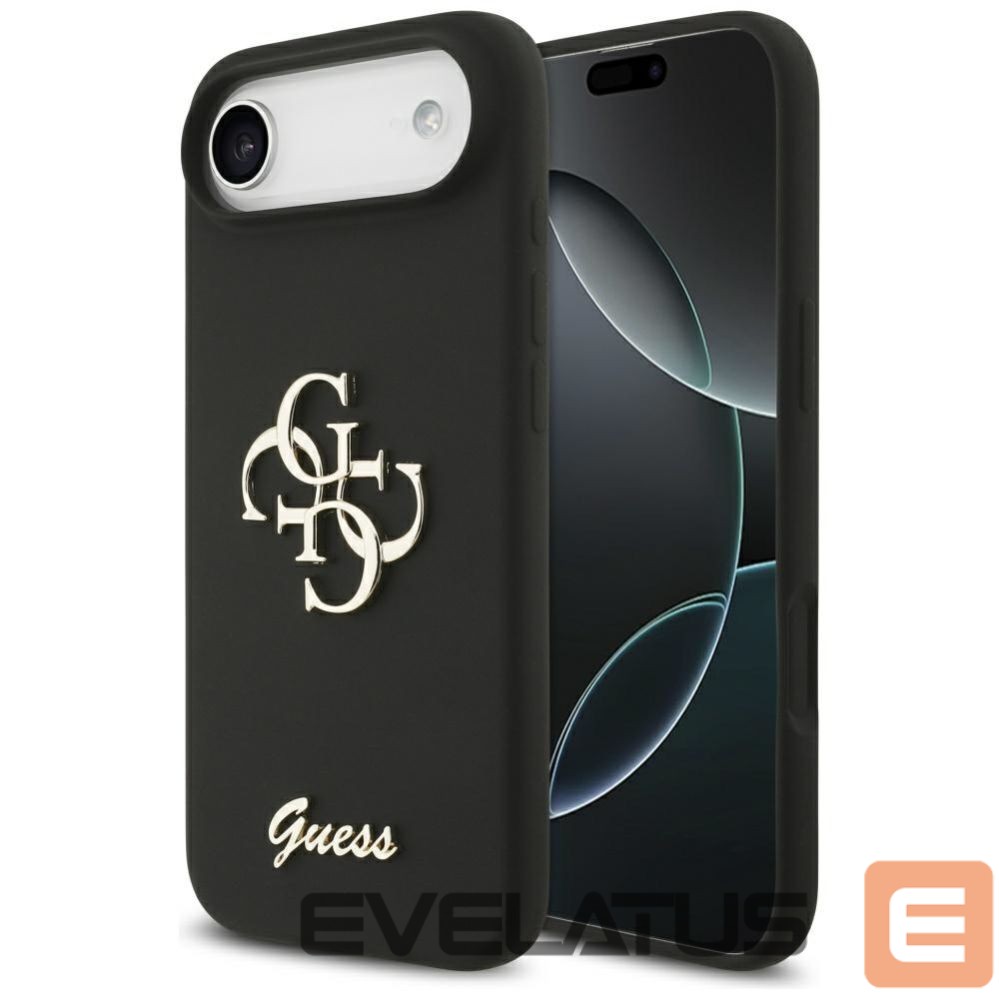 Другие товары Guess Guess Silicone Big 4G Script case for iPhone Air - black