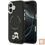 Другие товары Karl Lagerfeld  Karl Lagerfeld Karl & Choupette Pins MagSafe Case for iPhone 17 - Black 