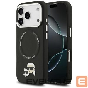 Другие товары Karl Lagerfeld  Karl Lagerfeld Karl & Choupette Pins MagSafe Case for iPhone 17 Pro - Black 