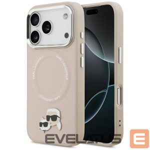 Другие товары Karl Lagerfeld  Karl Lagerfeld Karl & Choupette Pins MagSafe Case for iPhone 17 Pro - Pink 